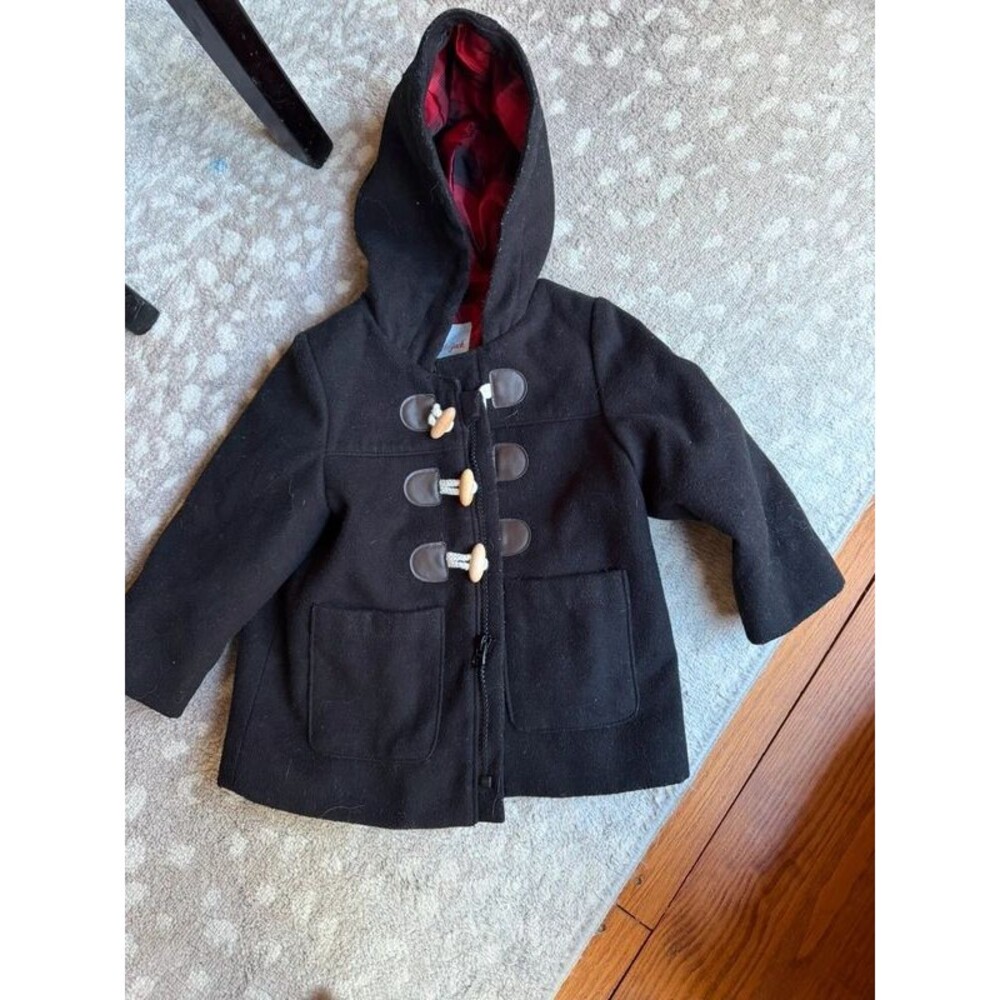 Toddler boy cat & Jack pea coat 18 months